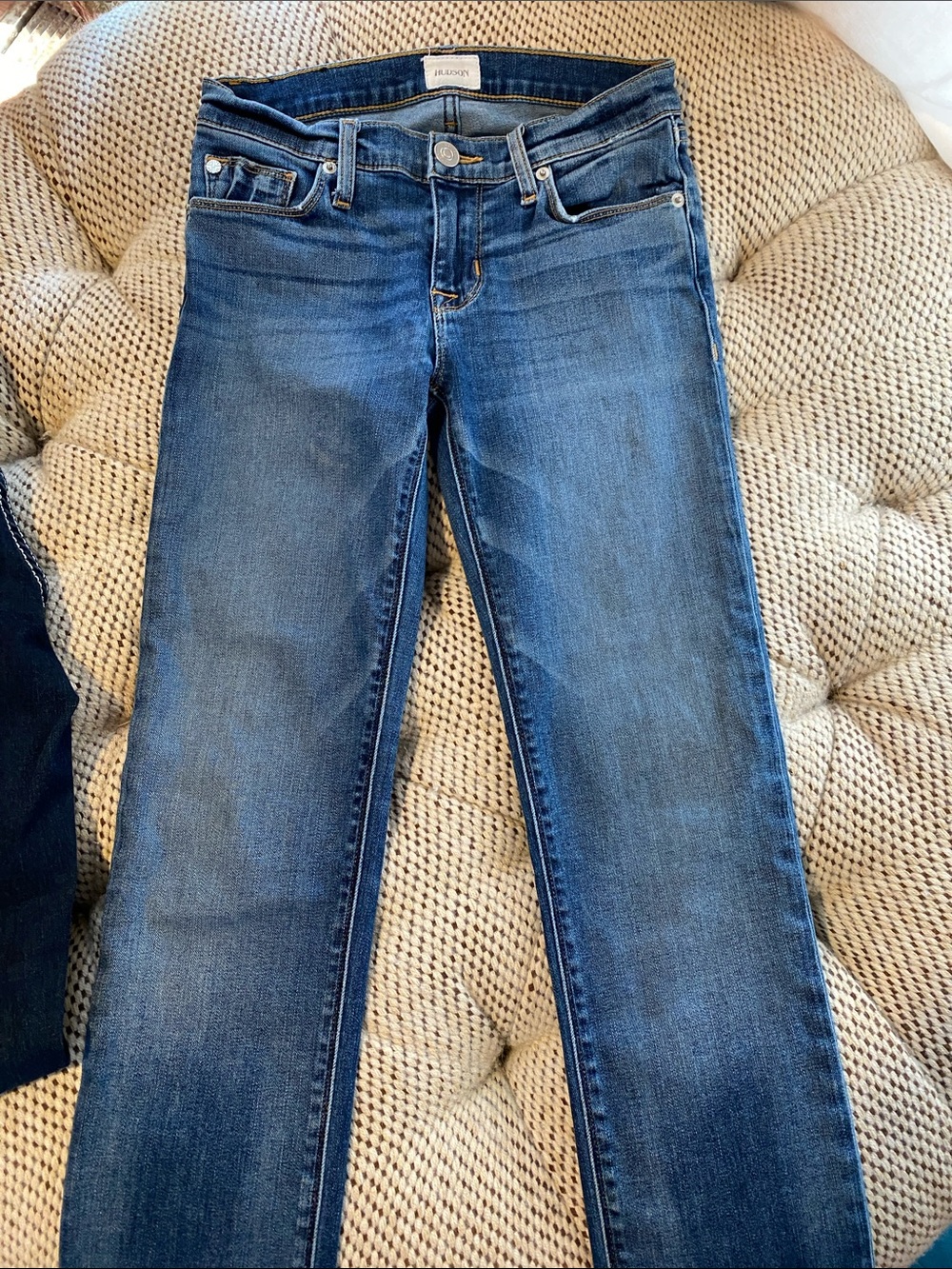 Hudson Jeans Skinny in Medium Blue Wash
